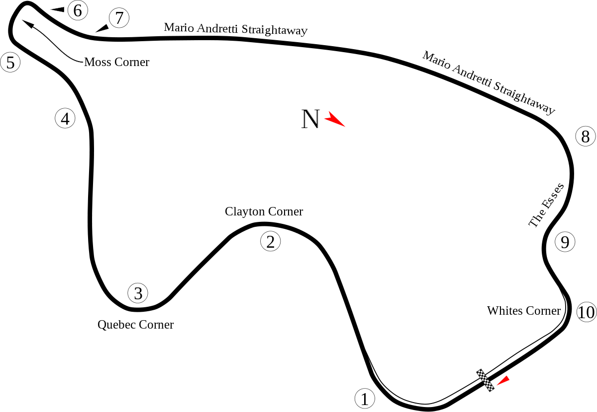 Mosport Park (1200x830), Png Download