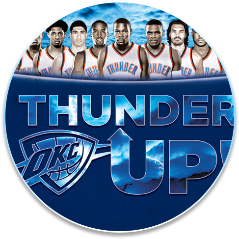  Oklahoma City Thunder Logo Idea Symbol - Okc Thunder 2016 Playoffs Bildidee 
