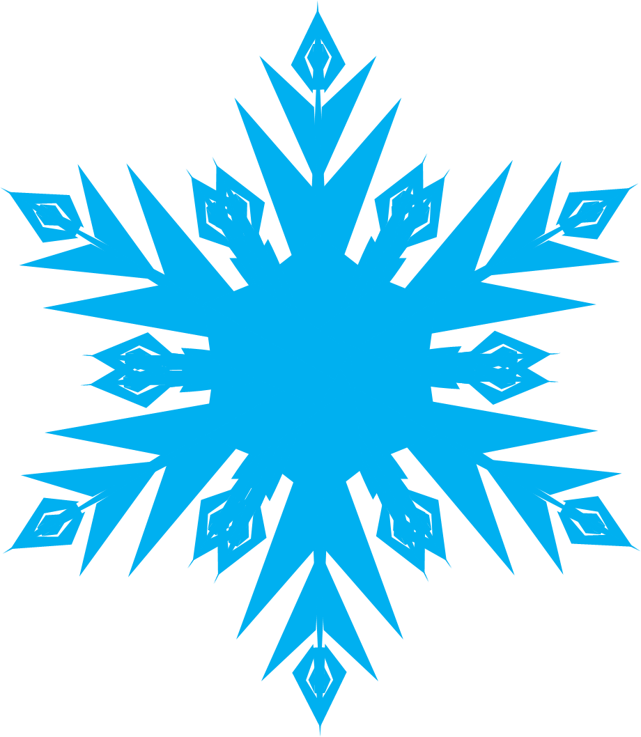 Images Transparent Free Download - Frozen Snowflake (920x1058), Png Download