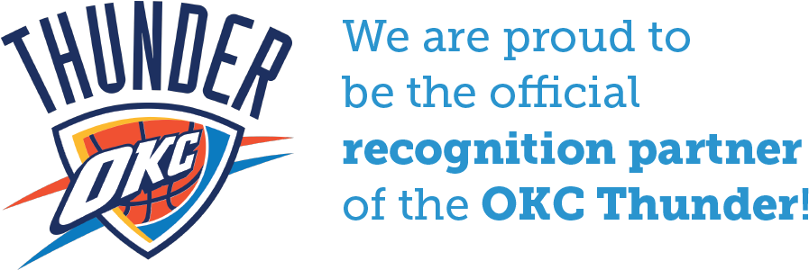Employee Recognition - Oklahoma City Thunder (1275x615), Png Download