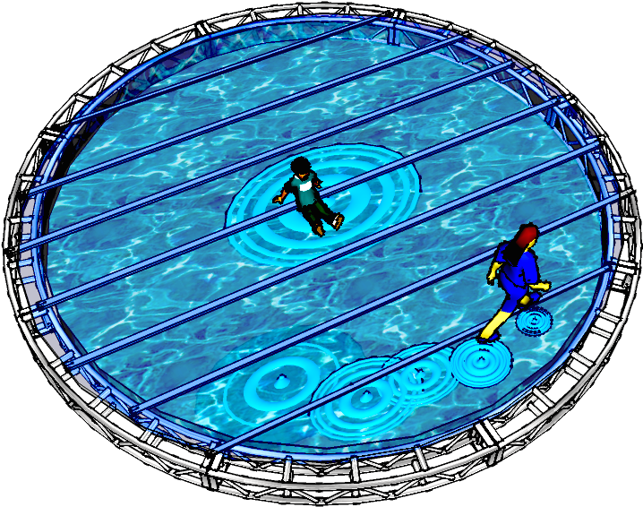 Water Mandara Sketch (747x617), Png Download