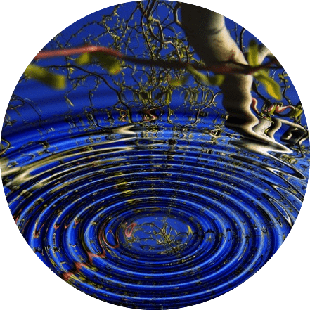 Ripples In Water - God's Glory: Inspirational Poetry (441x441), Png Download