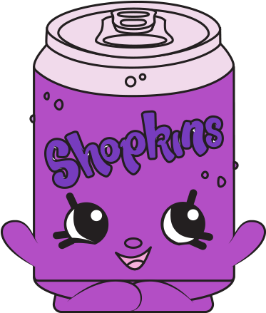 Image Fizzy Ct Variant Art Png Shopkins - Purple Can Shopkin (575x475), Png Download