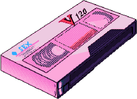 Follow 🌸 Unicorn Glow 🌸 Instagram - Vhs Pixel (500x354), Png Download