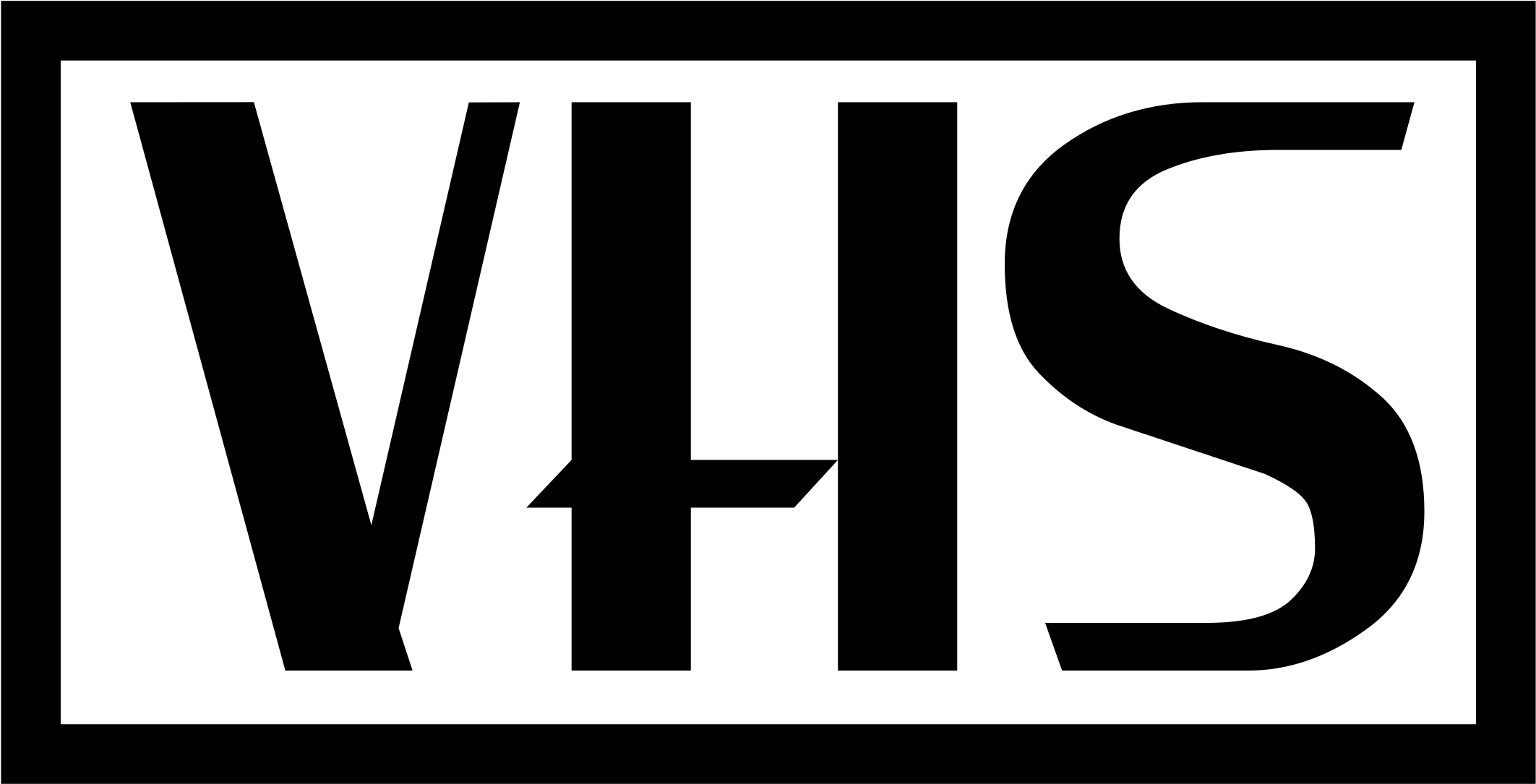 Vhs Logo Png Transparent - Vhs Logos (2400x2400), Png Download