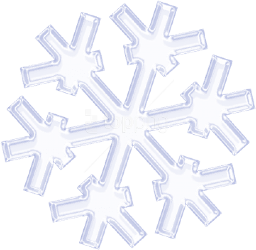 Transparent Simple Snowflake Png Clipart - Cross (370x362), Png Download