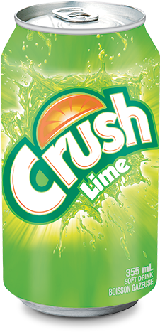 Free Crushed Soda Can Png - Crush Lime Soda Can (482x482), Png Download