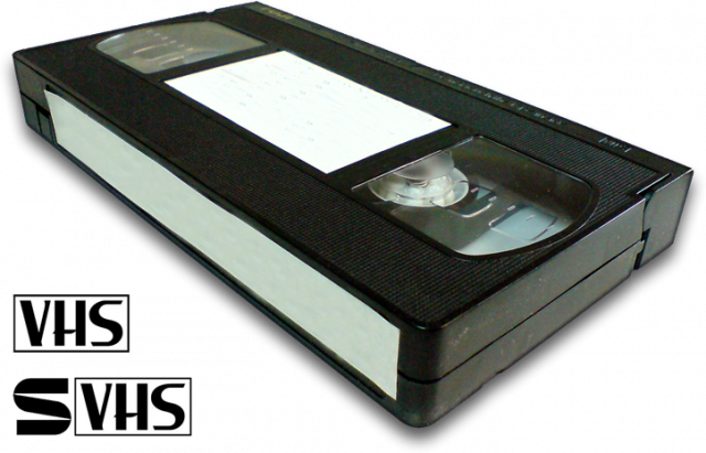 Vhs / S Vhs (שנות ה80 90) 187x103x25mm (640x411), Png Download