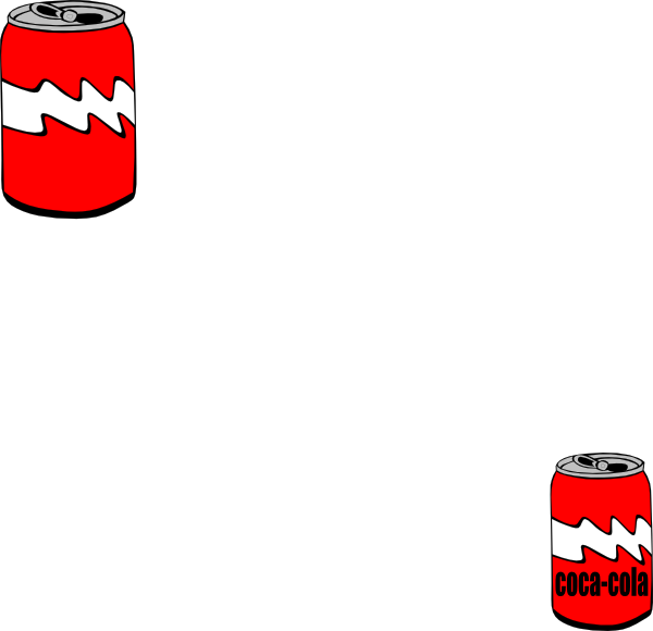 Coke Can Clip Art - Can Clip Art (600x580), Png Download