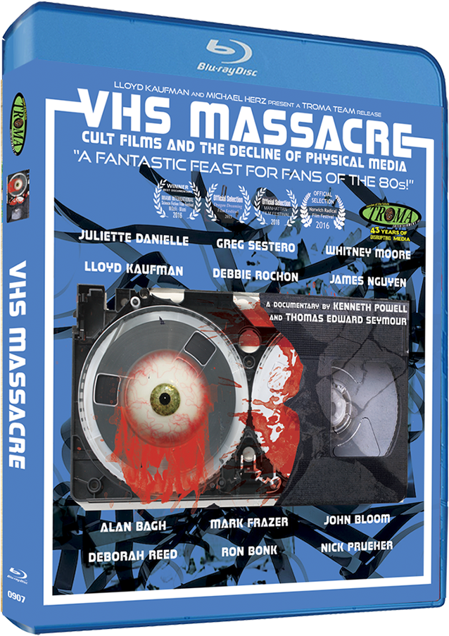 Cult Films And The Decline Of Physical Media Feature - Vhs Massacre: Cult Films And The Decline (1000x1000), Png Download