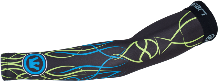 M's Upf Pinstripe Arm Sleeves - Arm (1023x971), Png Download