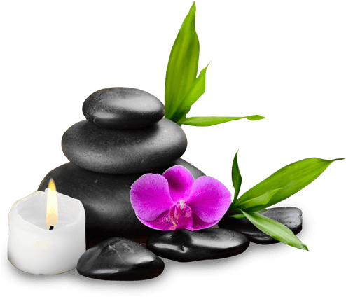 Spa Stone Png - Massage (500x440), Png Download