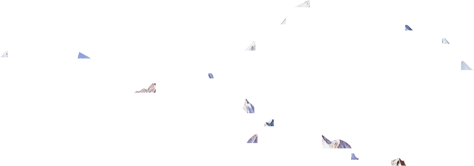 Over Time, The Ruth Glacier Has Carved Into The Surrounding - Flock (2882x1551), Png Download