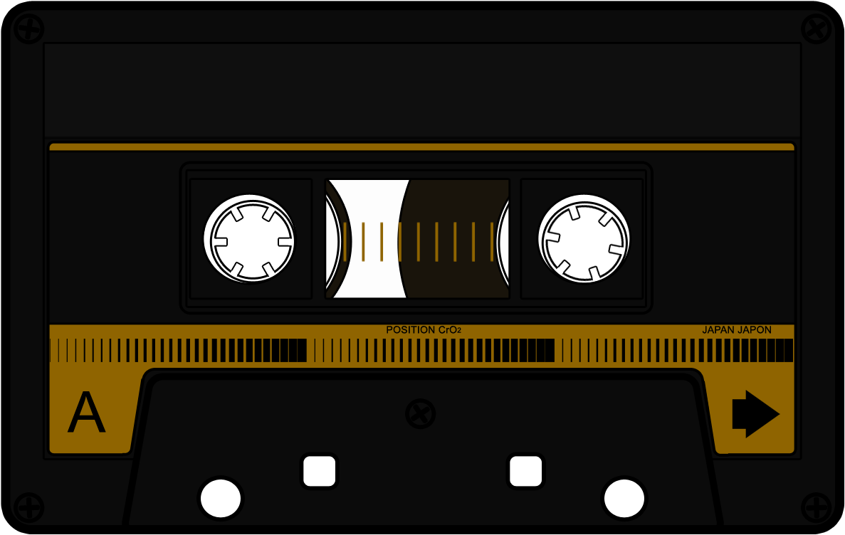 Audio Cassette Png Image - Audio Cassette Tape Png (1280x800), Png Download