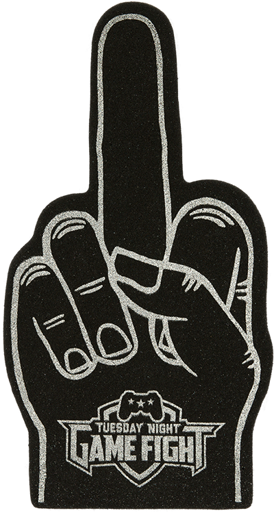Tuesday Night Game Fight Foam Finger - Fuck You Foam Finger (800x800), Png Download