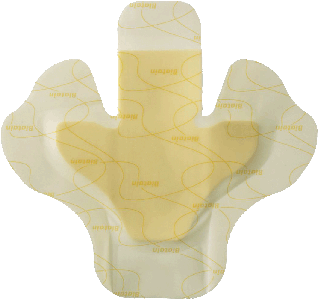 Biatain Ag Heel Border Foam Dressing - Balloon (350x350), Png Download