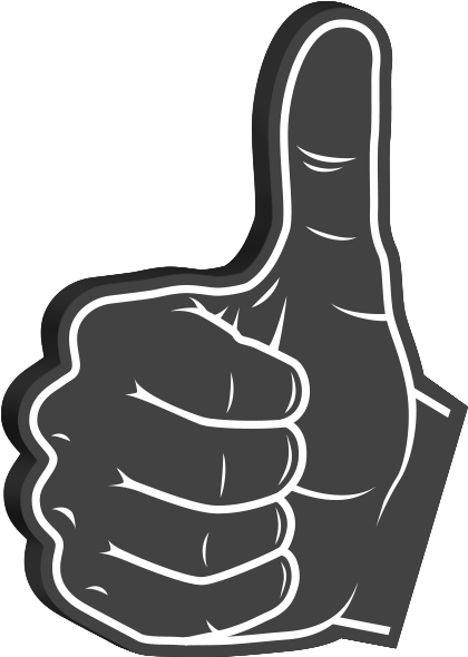 Foam Hands Emoji Sticker Pack Messages Sticker-2 - Sticker (600x600), Png Download