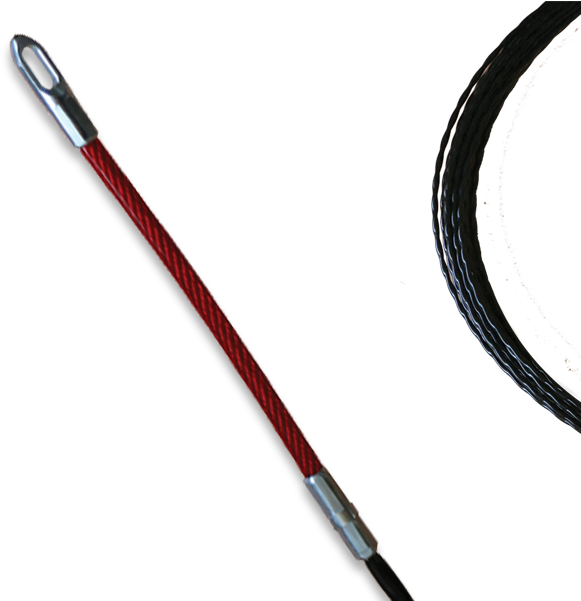 Ep130b Black Fish Tape 1 - Speaker Wire (600x600), Png Download