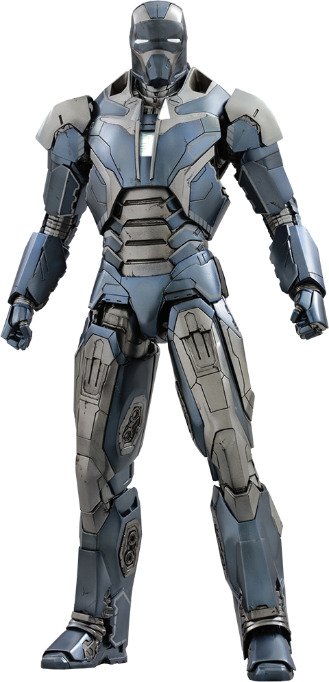 Mark - Hot Toys Iron Man Mark Xl - Shotgun (480x994), Png Download
