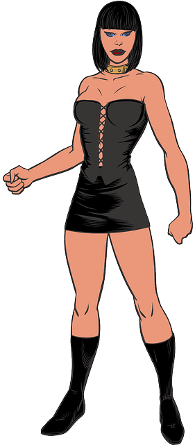 Clipart Info - Woman Clipart (256x600), Png Download