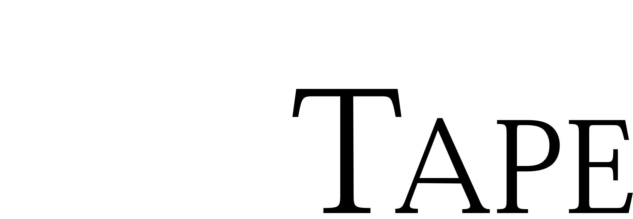 Tape Logo Black And White - Graphics (2400x2400), Png Download