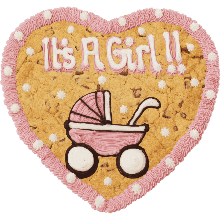 It's A Girl - Millies Cookies Its A Girl (769x769), Png Download