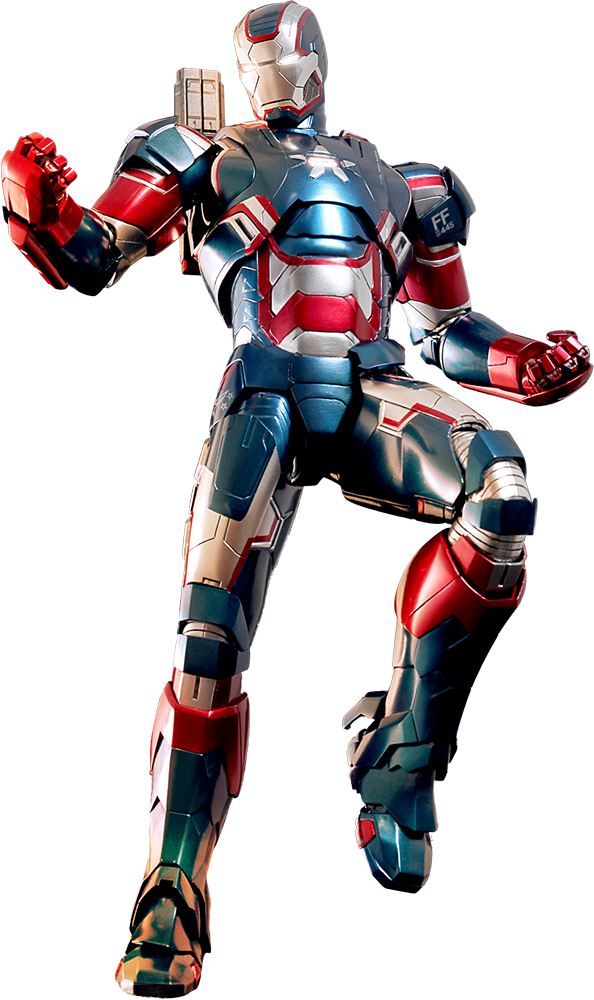 Download Iron Patriot Armor - Hot Toys Figurine Iron Man 3 Iron Patriot  Limited Edition, PNG Image with No Background - PNGkey.com