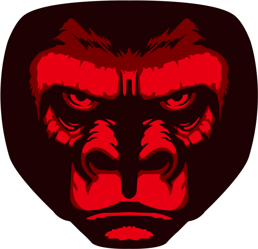 Doubutsu Sentai Zyuohger Zyuoh Gorilla Logo Color By - Doubutsu Sentai Zyuohger Red Gorilla (905x882), Png Download
