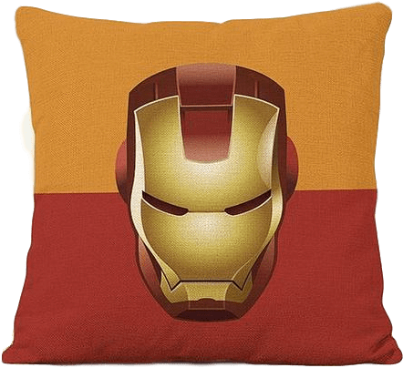 Download Iron Man Cover Pillow Case Cotton Linen Square