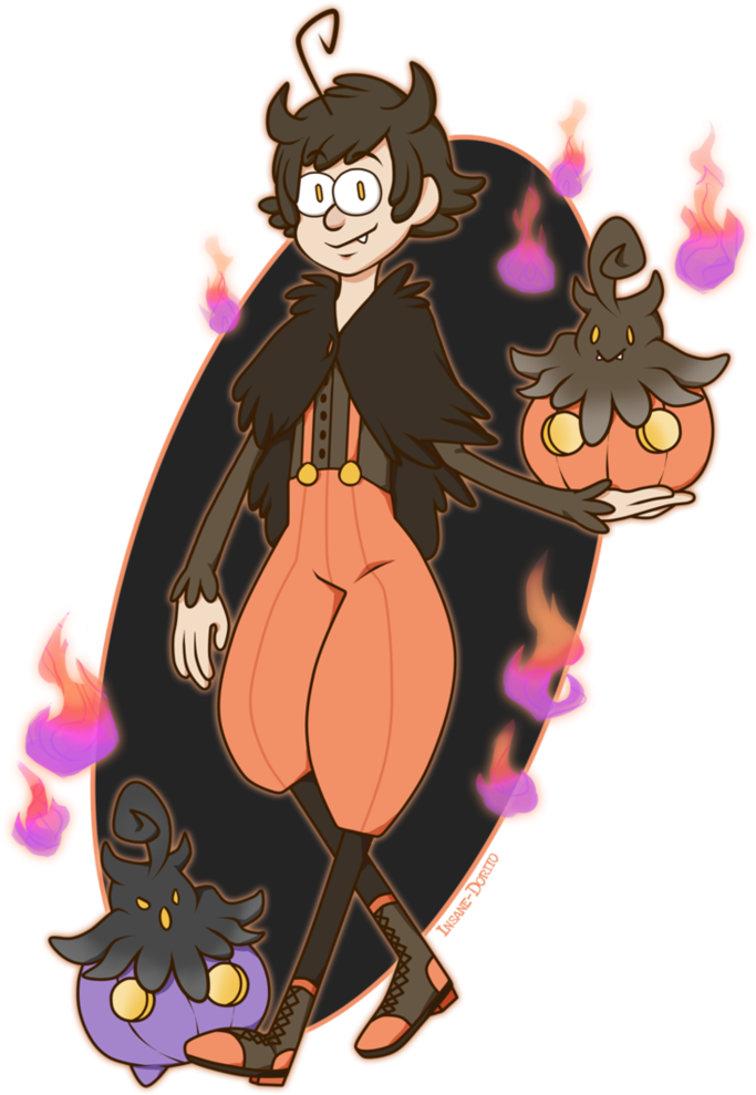 Soul Pumpkins // Commission By Insane-dorito On Deviantart - Download (744x1073), Png Download