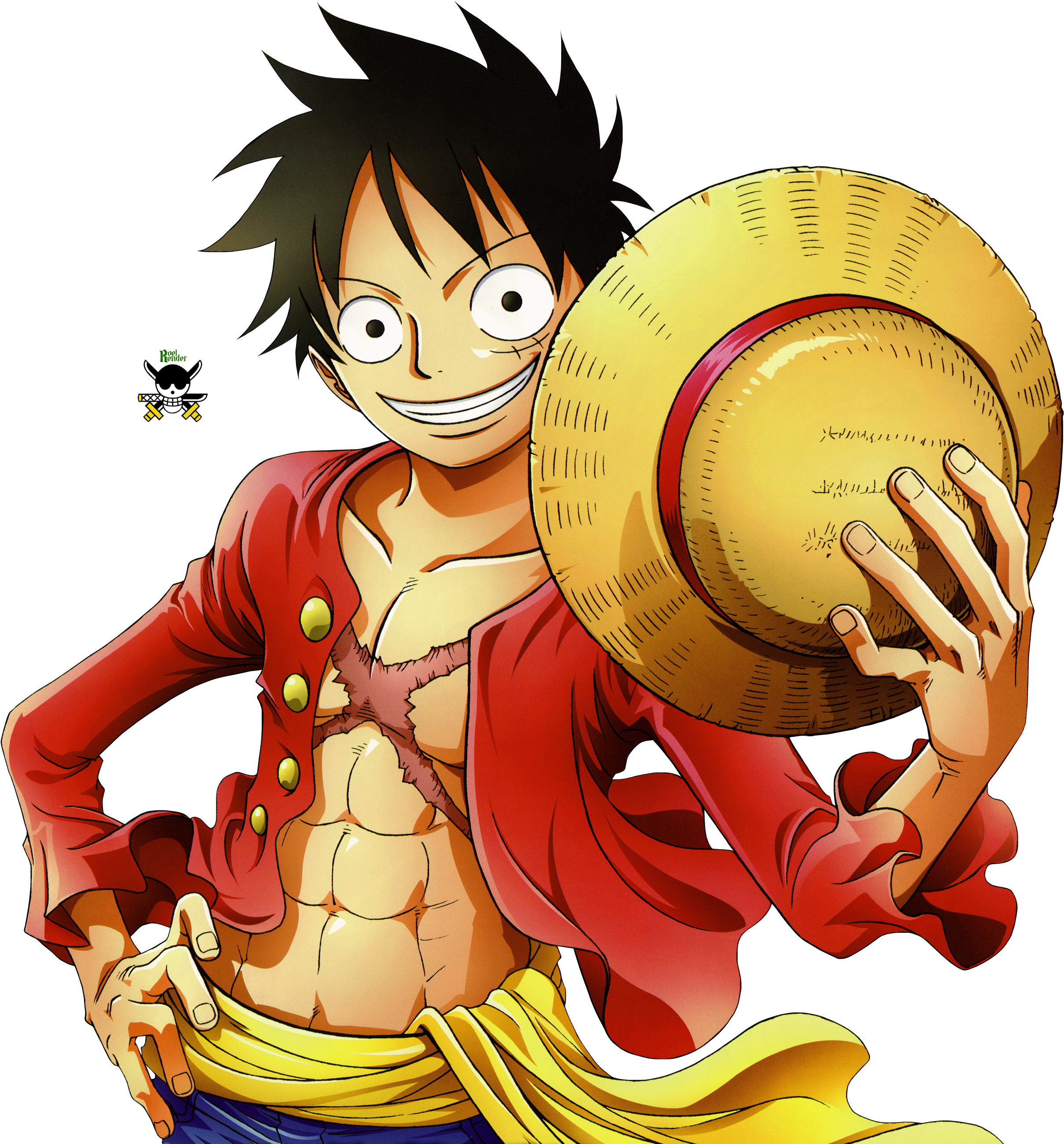 Luffy From One Piece - Monkey D Luffy Render (1024x1062), Png Download