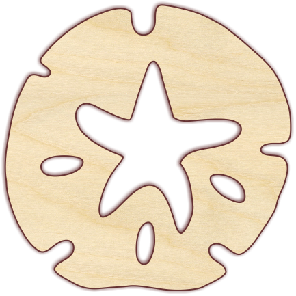Sand Dollar (433x433), Png Download