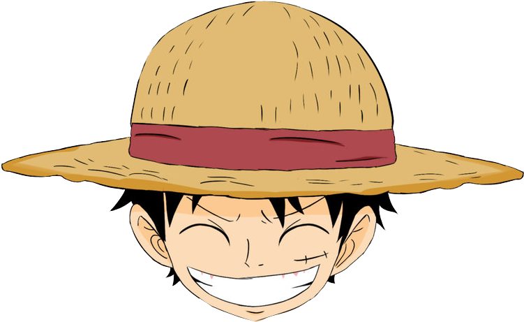 Mentahan Gambar Kepala Anime One Piece Png Menggambar Kepala Gambar Png