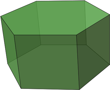 Outline Of Green Map Pins - Hexagonal Based Prism (385x315), Png Download