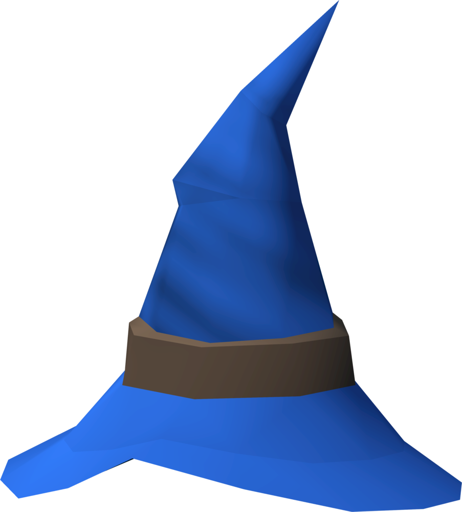 Graphic Freeuse Stock Image Blue Detail Png Runescape - Wizard Hat Png (903x1000), Png Download