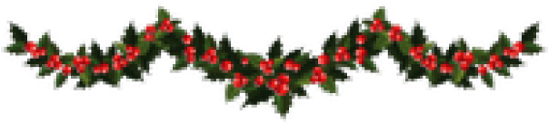 Garland Christmas Transparent Background (640x480), Png Download