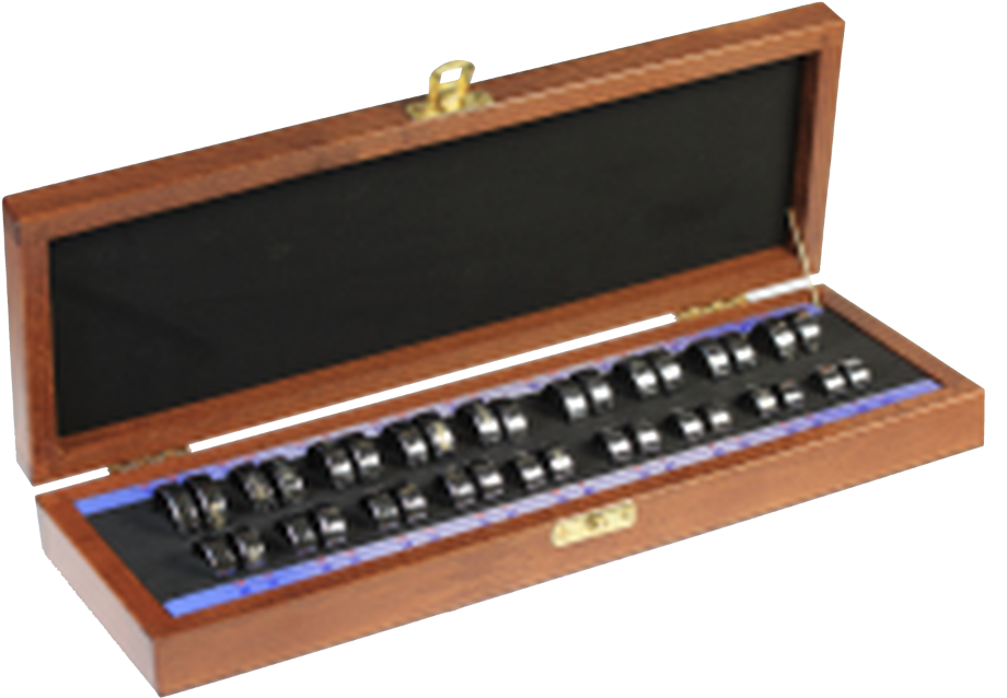 Ring Gauge Set, Flat On The Inside And 7 Mm - Da Vinci Watercolor Series 5280 Deluxe Paint Brush (1000x1000), Png Download