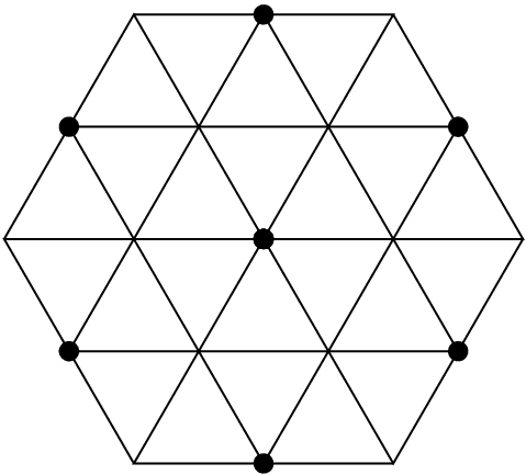 Result - 4 Regular With 12 Vertices Girth 6 (479x433), Png Download