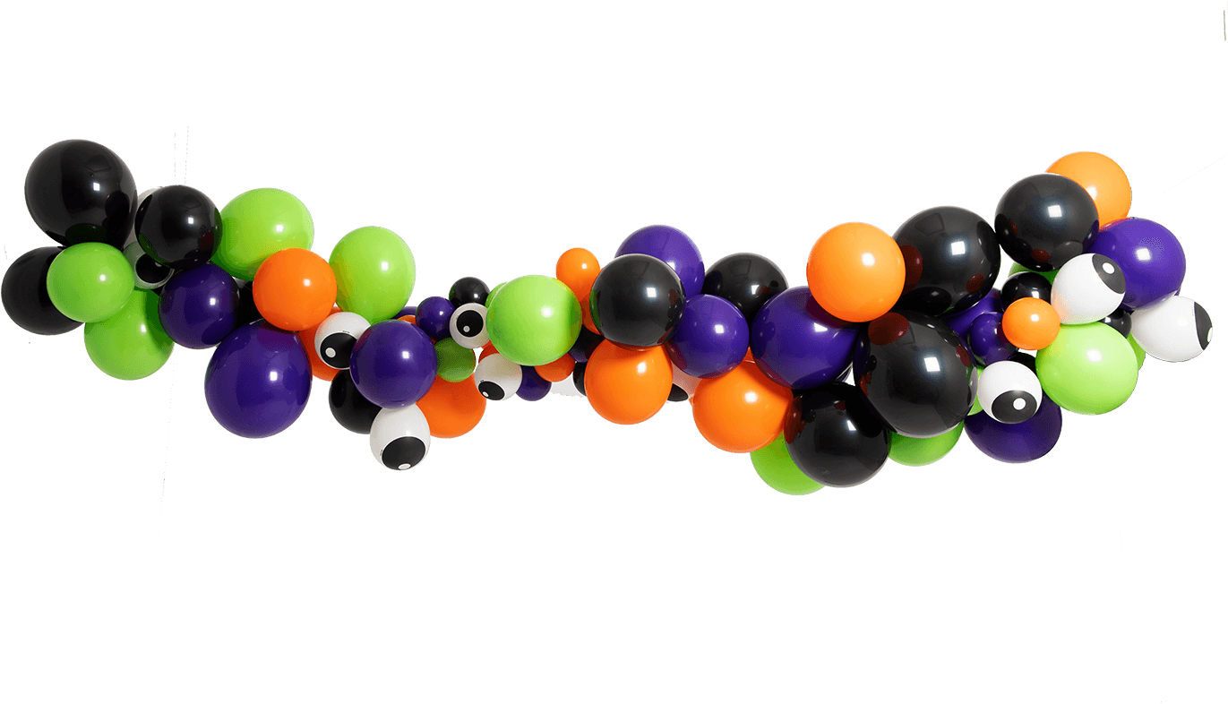 Download Halloween Garland Kit Balloon PNG Image with No Background