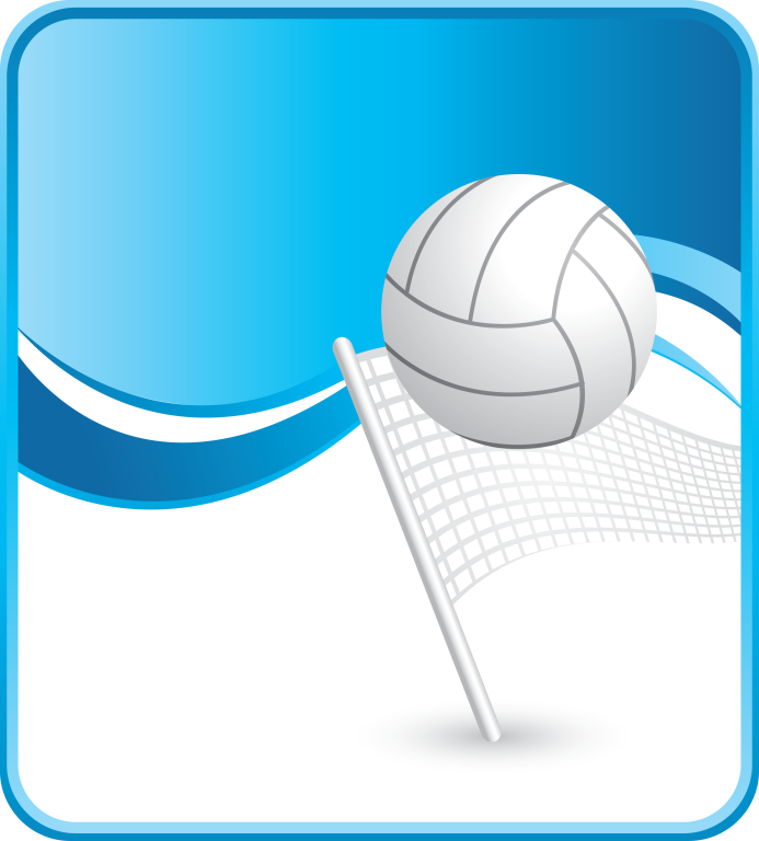 Volleyball Background (693x768), Png Download