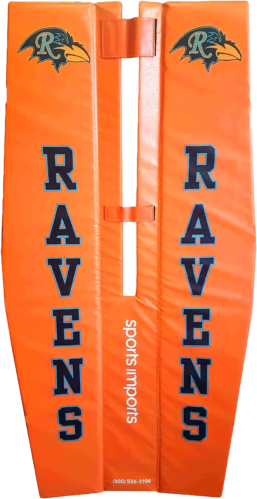 Ravens Custom Volleyball Pole Pads - Volleyball (1046x1808), Png Download