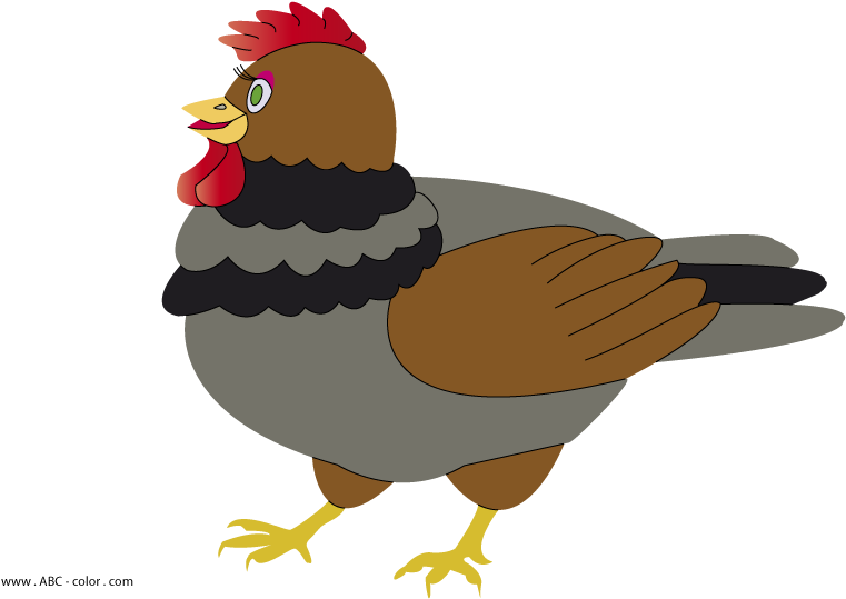 Download Bitmap Clipart Hen - Chicken (822x567), Png Download