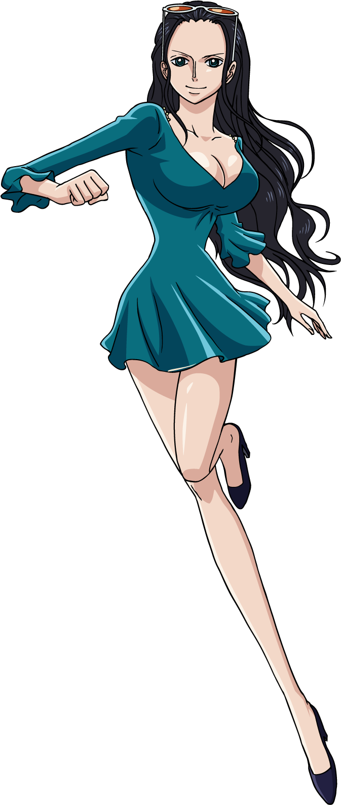 Robin One Piece Png Clipart Freeuse Stock - One Piece Robin Running (686x1600), Png Download