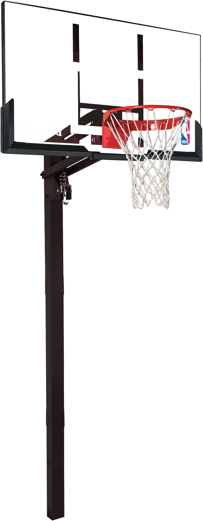 U Turn® In Ground Basketball Hoop System - Basketball (2232x2768), Png Download