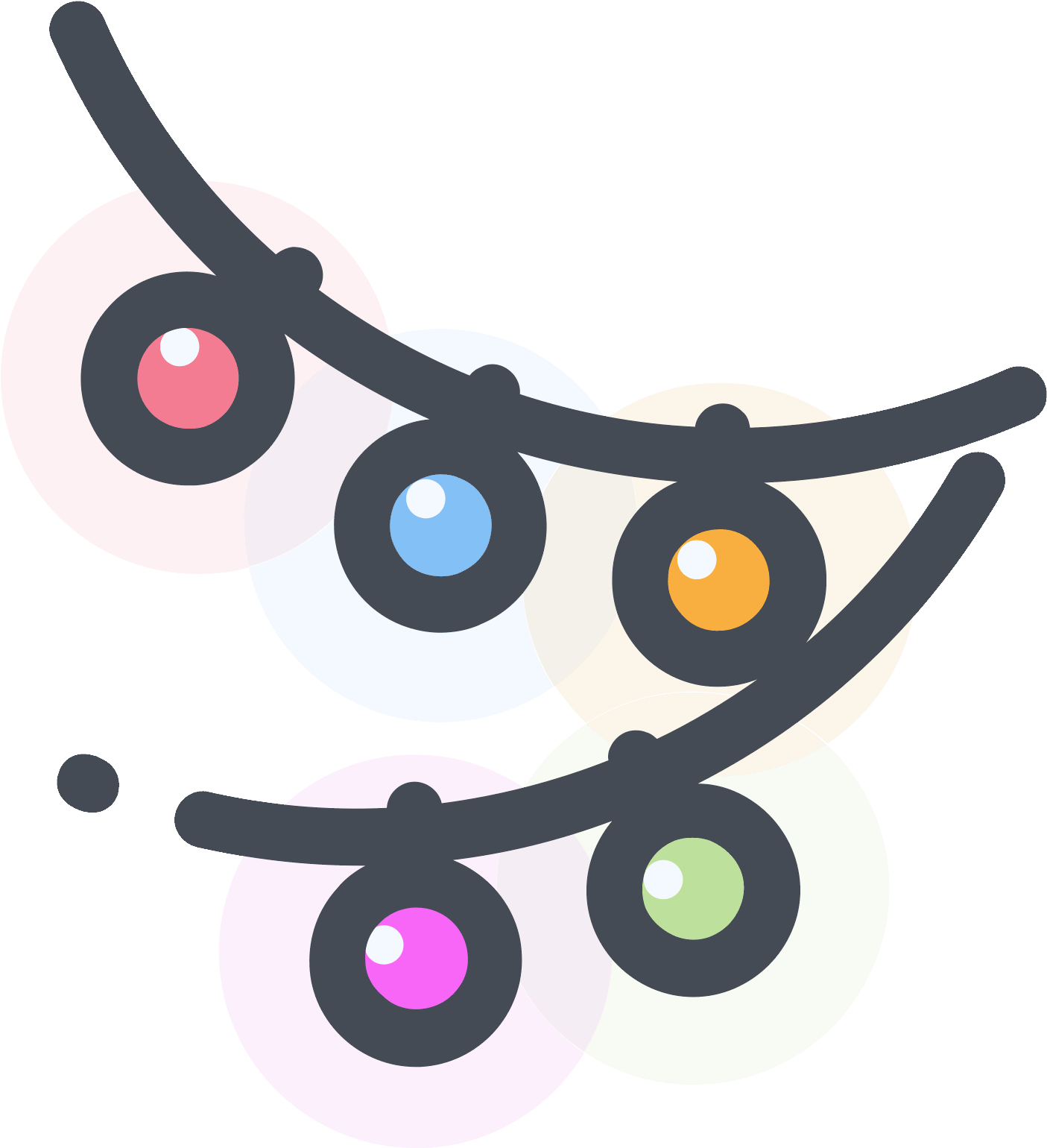 Free Garland Icon - Icon Guirlande (1600x1600), Png Download