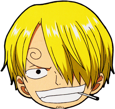 Cartoon Faces, Anime One, Chopper, Dragon Ball, One - Kepala Anime One Piece Png (500x454), Png Download