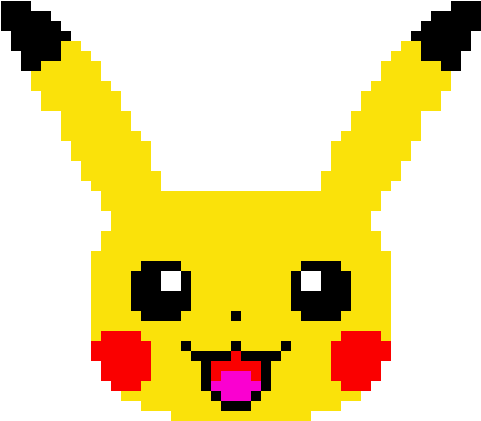 Pikachu Face - Pokémon (580x480), Png Download