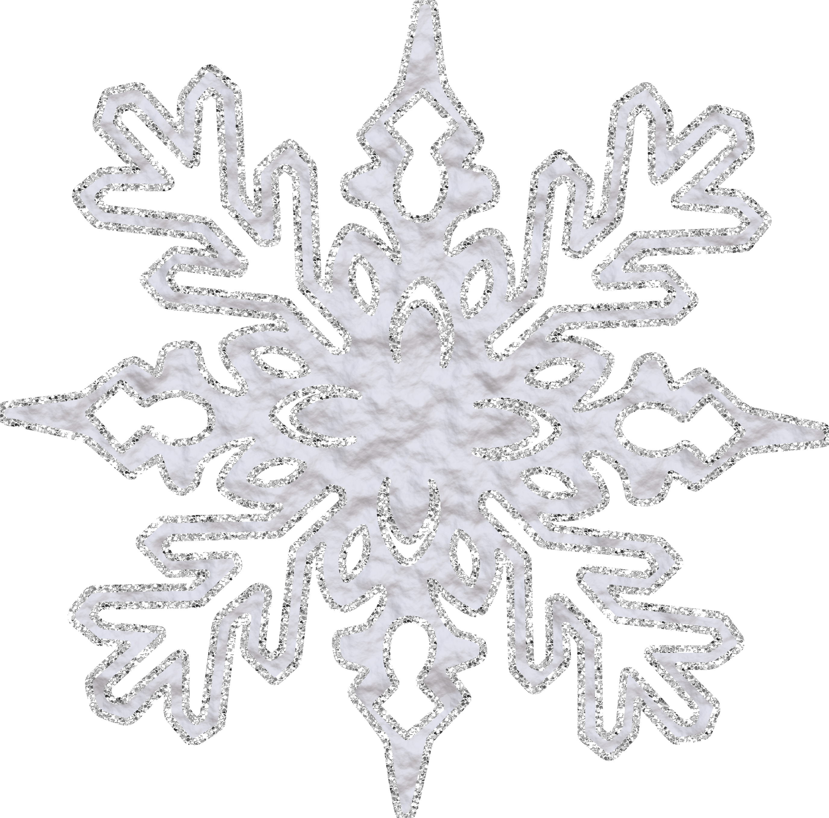 Snowflakes Png Transparent (2750x2713), Png Download