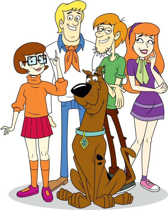 Bcsd Gang Artwork - Cool Scooby Doo Coloring Pages (565x803), Png Download