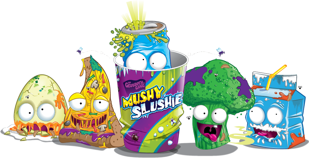 Visit Mooseour Brands - Grossery Gang Png (996x509), Png Download